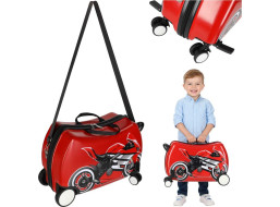 Detský cestovný kufor na kolieskach - Motorka