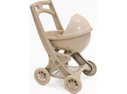 DOLONI Kočík pre bábiky Pipe EKO béžový