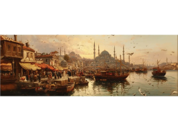 ANATOLIAN Panoramatické puzzle Starý Istanbul 1000 dielikov