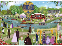 RAVENSBURGER Puzzle Bridgertonovi 1000 dielikov