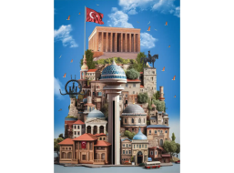 ANATOLIAN Puzzle Ankara 1000 dielikov
