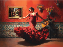 ANATOLIAN Puzzle Flamenco 1000 dielikov