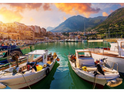 ALIPSON Puzzle Lode v sicílskom prístave 1000 dielikov