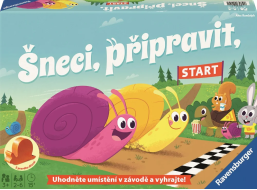 RAVENSBURGER Slimáky, pripraviť, ŠTART!