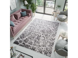 Kusový koberec SKY Log - šedý/tmavo šedý, 300x400 cm