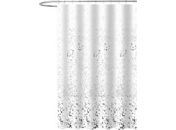 Aqualine Sprchový záves 180x180cm, polyester, biela, kance ZV042