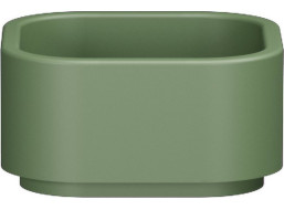 Kerasan HAKO keramické umývadlo na dosku 30x30cm, verde mat 554311