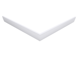 Polysan AURA 70 rohový panel, biela 42691