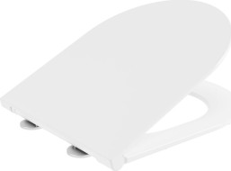 Sapho PACO WC sedátko, SLIM, Soft Close, Easy Take, biela PCS1014