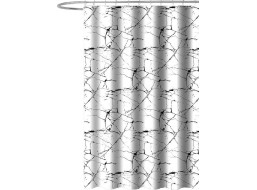 Aqualine Sprchový záves 180x180cm, polyester, mramor ZV041