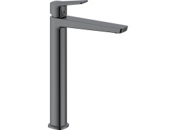 Aqualine FLERY stojanková umývadlová batéria vysoká, gun metal FY006GM