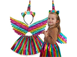 Karnevalový kostým Jednorožec - viacfarebný