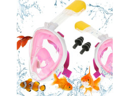 Šnorchlovacia maska veľ. S/M - ružová