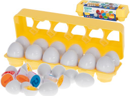 Vzdelávacia hračka vajíčka - Farby a čísla