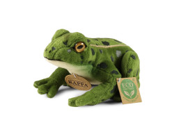 Rappa Plyšová žaba 19 cm ECO-FRIENDLY