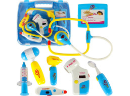 Doktorský set v kufríku DOKTOR so zvukmi a svetlom - modrý