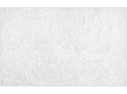 Aqualine CHENILL kúpeľňová predložka 50x80cm, 100% polyester, biela CH2011