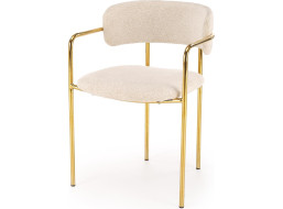 Jedálenské kresielko MASON - krémové