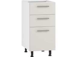 Dolná kuchynská skrinka VITO so šuplíkmi - 40x82x52 cm - kašmírová lesklá