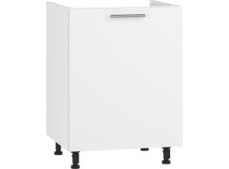 Dolná kuchynská skrinka na zabudovanie drezu VITO - 60x82x52 cm - biela matná