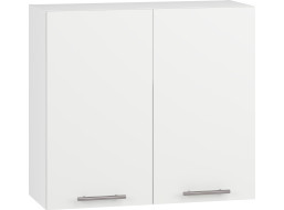 Závesná kuchynská skrinka VITO - 80x72x30 cm - biela matná