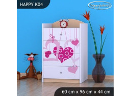 Detská komoda FALL IN LOVE - TYP 4