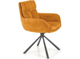 Jedálenské otočné kresielko HAYES - horčicovo žlté