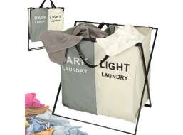 Kôš na bielizeň - 2 priehradky