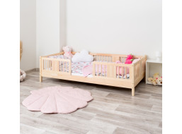 Detská posteľ z masívu borovice LUNA 10 - 200x90 cm