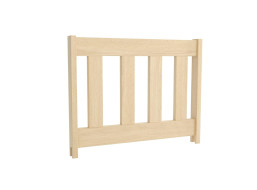 Odnímateľná zábrana z masívu - typ B - 65 cm