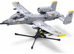 Sluban Model Bricks M38-B1362 Útočné lietadlo A10CS