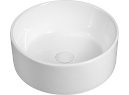 Sapho Keramické umývadlo na dosku, priemer 40cm, biela FB48150