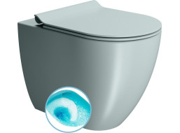 GSI PURA WC misa stojaca, Swirlflush, 36x55cm, spodný/zadný odpad, ghiaccio dual-mat 889015