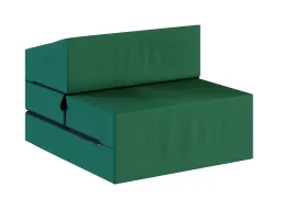 Rozkladacie penové kreslo (matrace) GARDEN - 70x200x14 cm - zelené