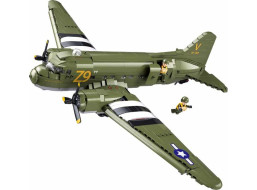 Sluban M38-B1366 Transportné lietadlo Douglas C-47