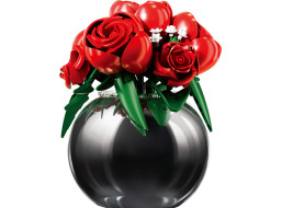 Sluban Flowers M38-P8061 Kytica červených ruží vo váze