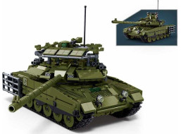 Sluban Model Bricks M38-B1377 Tank T-90M-S v mierke 1:35