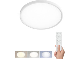 Solight LED osvetlenie s diaľkovým ovládačom Estela White UGR, 40W, 4300lm, 50cm, URG