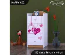 Detská komoda FALL IN LOVE - TYP 2