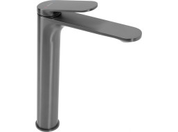 Umývadlová batéria REA MARCO - gun grey - vysoká