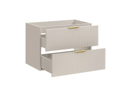 Kúpeľňová závesná skrinka pod umývadlo ADÉLA 80 cm - kašmírová