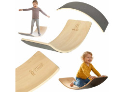 LULILO Ajlo Hojdacia balančná doska - šedá