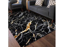 Kusový koberec Allure 1963 black/gold