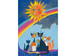 SCHMIDT Puzzle V zlatom daždi 1000 dielikov