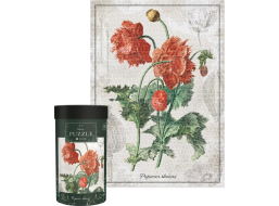 INTERDRUK Puzzle Botanic: Vlčí mak 1000 dielikov