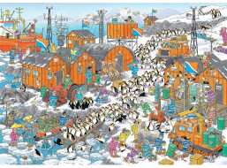 JUMBO Puzzle JvH Expedícia na Južný pól 1000 dielikov