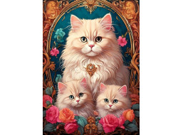 BLUEBIRD Puzzle Mačacie trio 300 dielikov