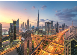 RAVENSBURGER Puzzle Kolekcia Dubaj: Výhľad na mesto snov 1000 dielikov