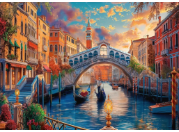 DINO Puzzle Maľované Benátky 1000 dielikov