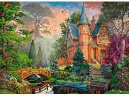 RAVENSBURGER Puzzle Pozoruhodný terakotový dom 1000 dielikov